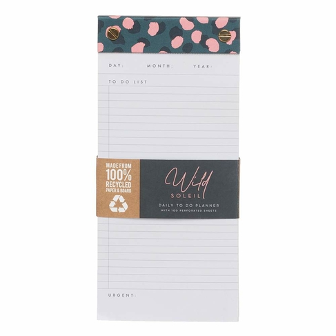 WHSmith Wild Soleil Daily To Do Planner