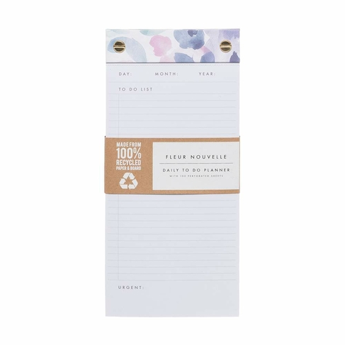 WHSmith Fleur Nouvelle Daily To Do Planner