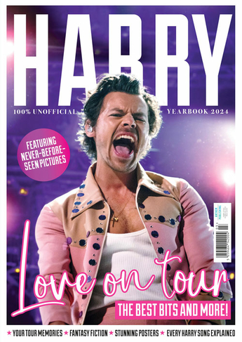 Harry Styles 100% Unofficial Yearbook 2024 Love On Tour Future Magazines