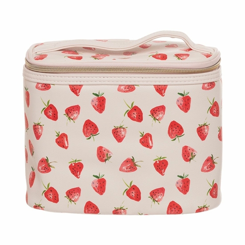 WHSmith Strawberry Cosmetic Lunch Bag