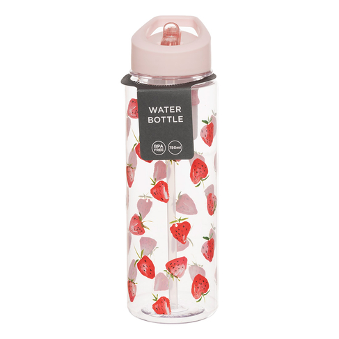 WHSmith Strawberry Kids Midi Water Bottle