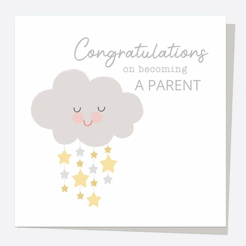 Dotty About Paper Congratulations On Becoming Parents Cloud Card