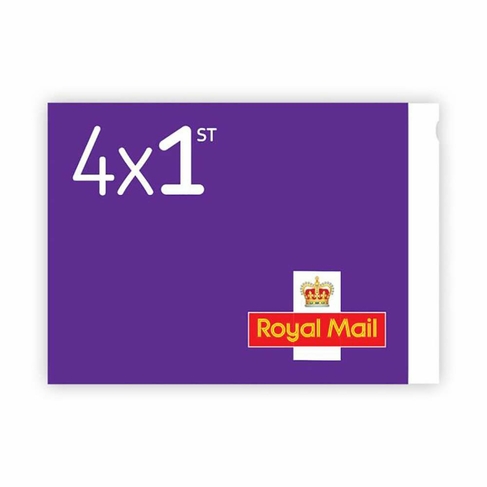 Royal Mail 1st Class Stamp (Book of 4)