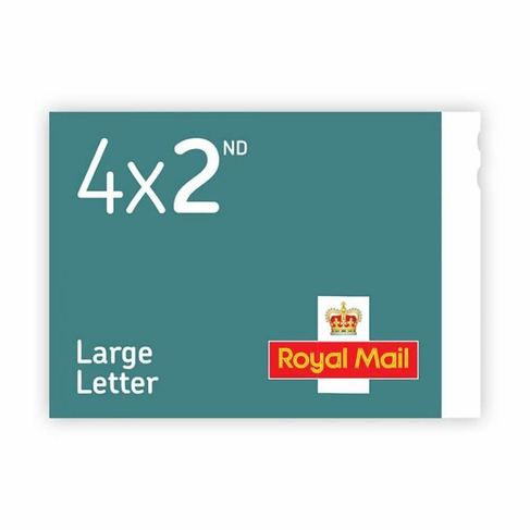 Royal Mail 2nd Class Large Letter Stamp (Book of 4)