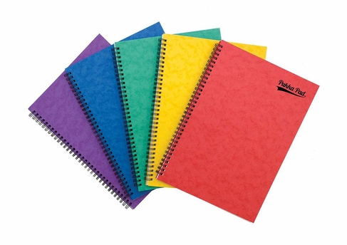 Pukka Pad Pressboard A4 Notepad Assorted Colours