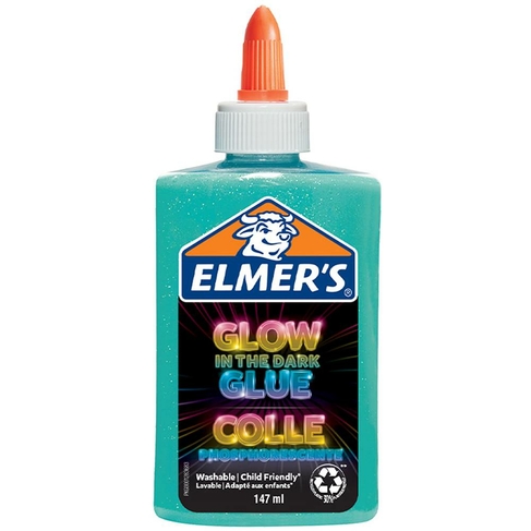 Elmer's Blue Glow in the Dark Glue 147ml