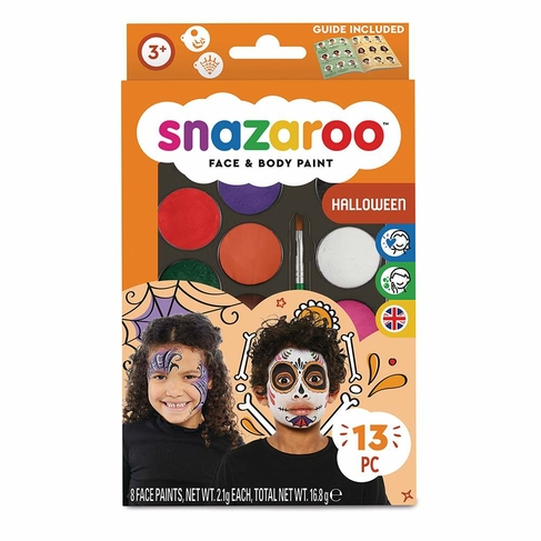 Snazaroo Halloween Characters Face Painting Kit