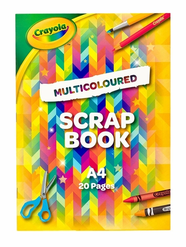 Crayola A4 Multicoloured Scrapbook