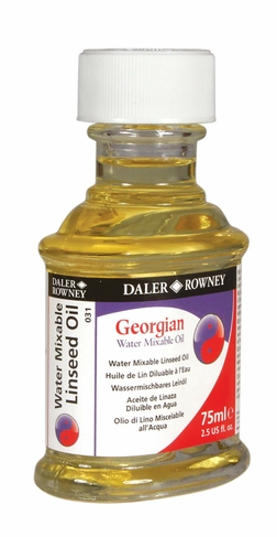 Daler-Rowney Georgian Water Mixable Oil Linseed Oil 75ml