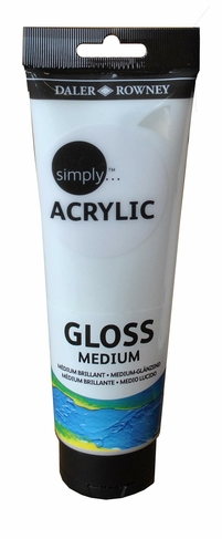 Daler-Rowney Simply Acrylic Gloss Medium 250ml