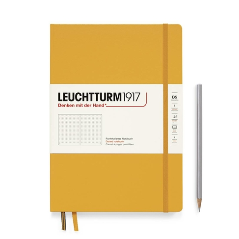 LEUCHTTURM1917 B5 Hardcover Rising Sun Dotted Notebook 
