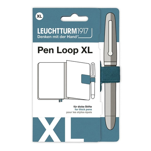 LEUCHTTURM1917 XL Stone Blue Pen Loop