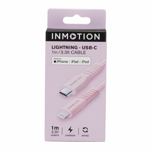 Inmotion Rose Pink Iphone Charger