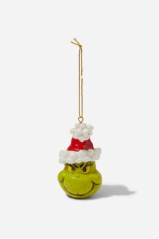Typo Grinch Christmas Bauble
