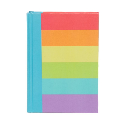WHSmith A6 Rainbow Notepad