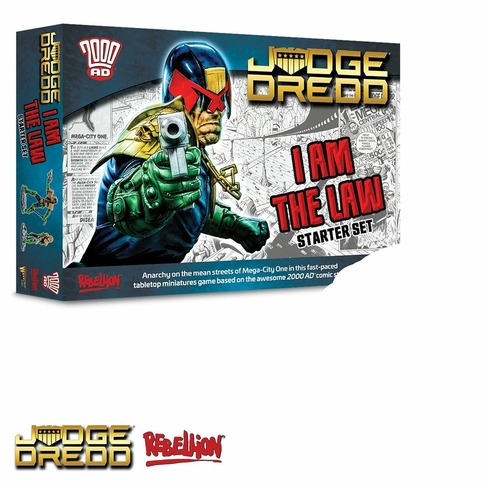 Warlord Games 2000AD Judge Dredd: I Am The Law! Starter Set + FREE Bonus Gift!
