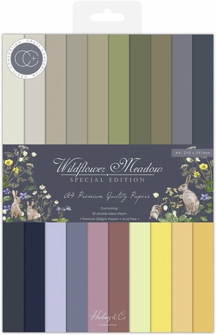 Craft Consortium Wildflower Meadow A4 Premium Paper Pad