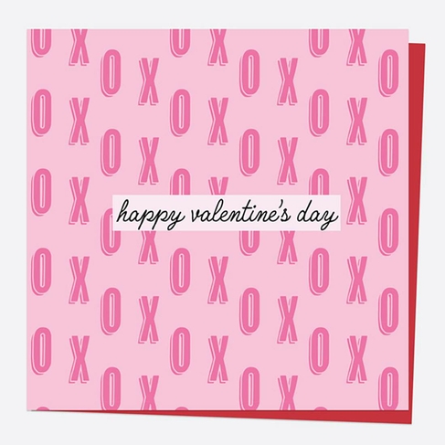 Dotty About Paper Hugs & Kisses Valentine's Day Card
