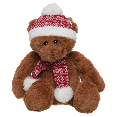 WHSmith Christmas Bears Harri & Billie 28cm Soft Toy
