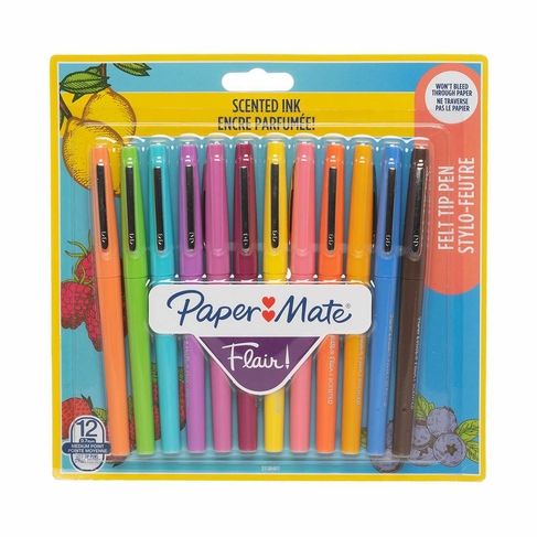 Paper Mate Flair Scented Felt Tip Pens (Pack of 12)