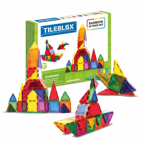 Tileblox Rainbow 42 Piece Set