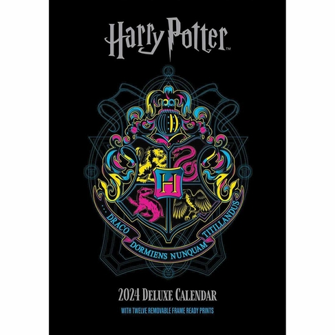 Official Harry Potter 2024 Special Edition Calendar: With Detachable Artwork For Framing