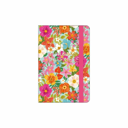 Legami Flowers Photo Weekly 12 Month Diary With Notebook