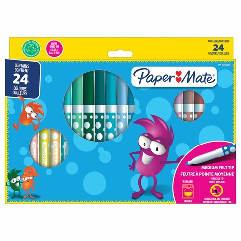 Papermate Colouring Pens (Pack of 24)