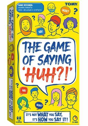 Tomy Game of Saying Huh Board Game