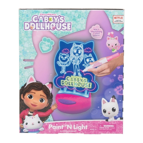 Gabby's Dollhouse Paint & Light Set