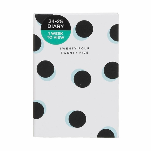 WHSmith Mid-Year 24/25 Big Pocket Multi-Spots Valueboard Diary