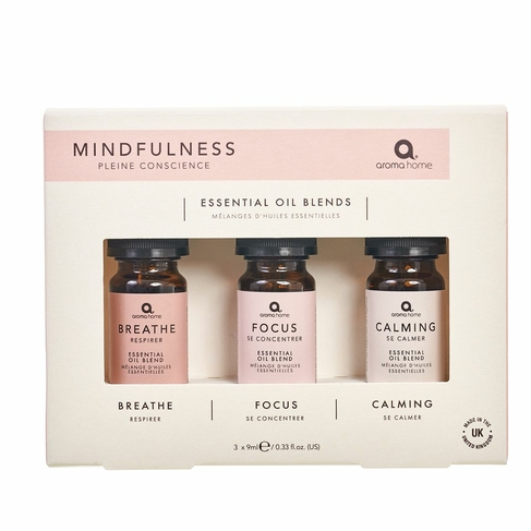 Aroma Home Mindfulness Essential Oil Blends (3 Pack)