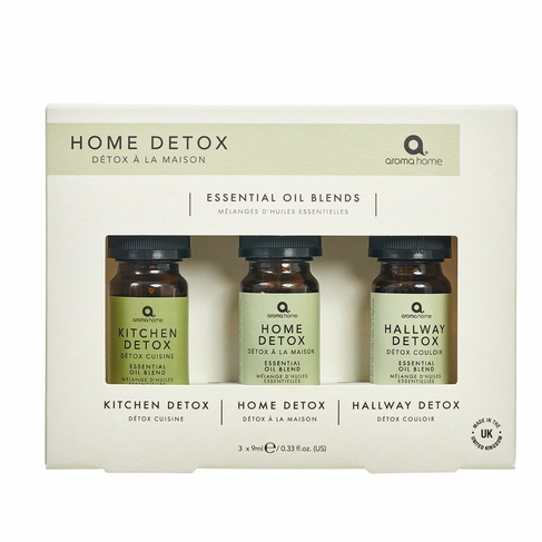 Aroma Home Detox Essential Oil Blends Pack of 3