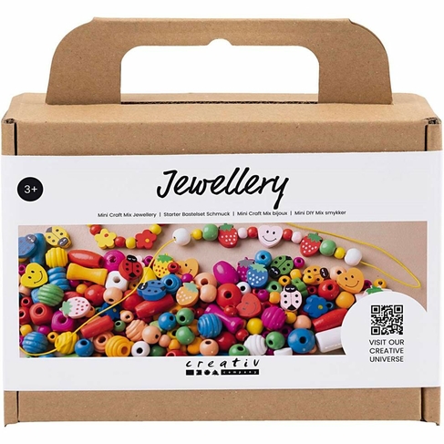 creativ company Mini Craft Kit Jewellery - Happy Colours