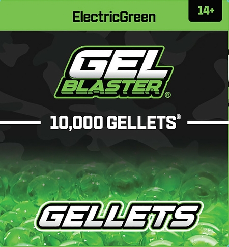 Gel Blaster Gellets Electric Green 10k Refill Pack