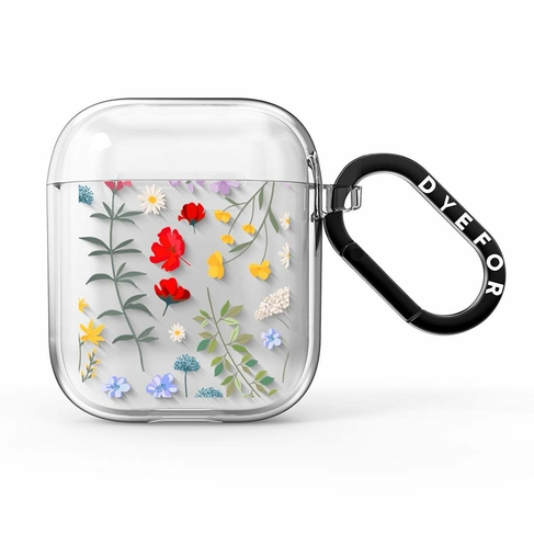 Dyefor Wild Flowers Apple AirPods Case