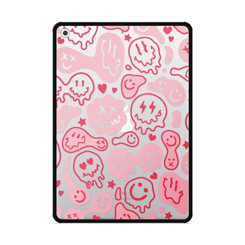 Dyefor Pink Faces Apple iPad 7th/8th/9th Gen Case