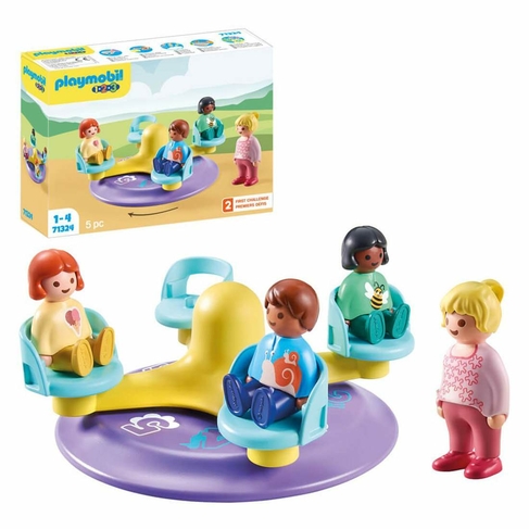 PLAYMOBIL 71324 1.2.3 Number-Merry-Go-Round