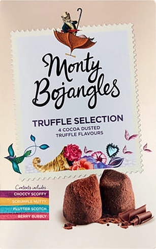 Monty Bojangles Choccy Scoffy Cocoa Dusted Truffles 200 g