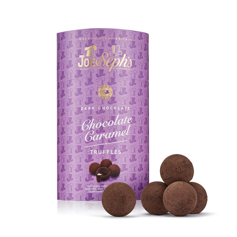 Joe & Seph's Gift Box of Dark Chocolate Caramel Truffles 100g