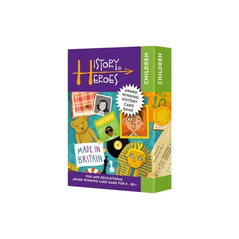 History Heroes Children Card Game