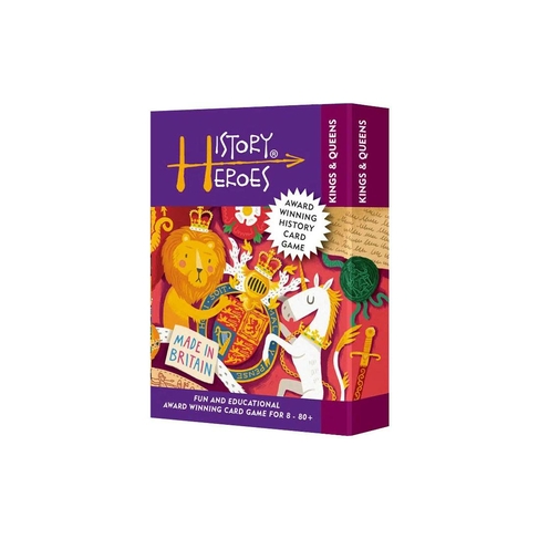 History Heroes Kings & Queens Card Game