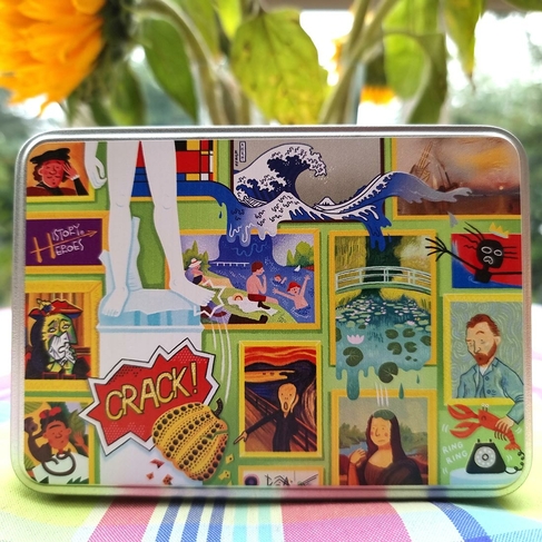 History Heroes Artists Gift Tin