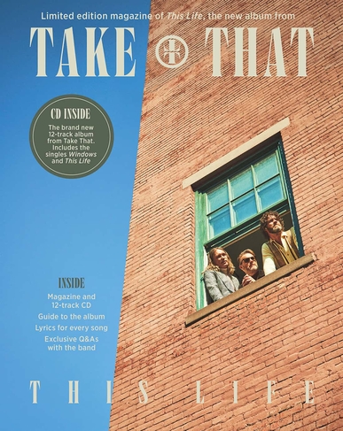 TAKE THAT This Life Limited Edition Magazine and Album