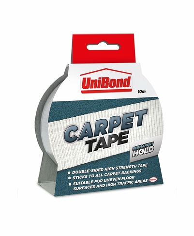 UniBond Carpet Tape Permanent Hold 10m