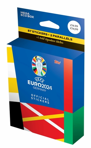 Official Euro 2024 Sticker Mega Eco Pack