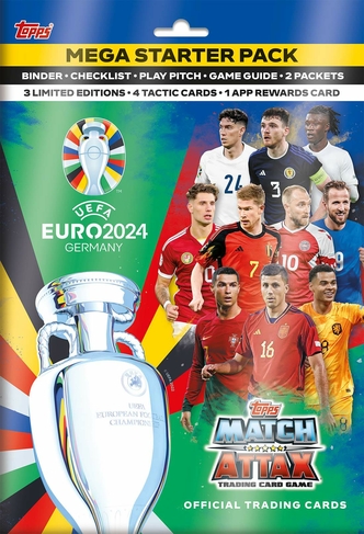 Official Euro Match Attax 2024 Starter Pack