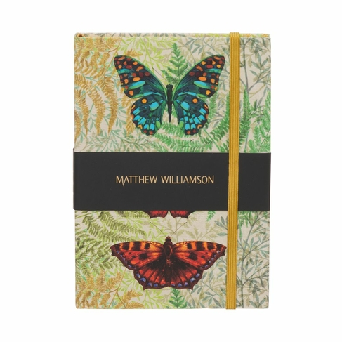Matthew Williamson A5 Deluxe Butterfly Ferns Journal