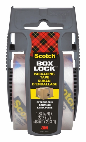 Scotch Box Lock Packaging Tape with Dispenser 48mm x 20.3m