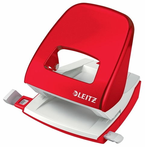 Leitz WOW Hole Punch Red